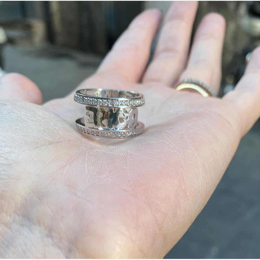 Anello fascia nome