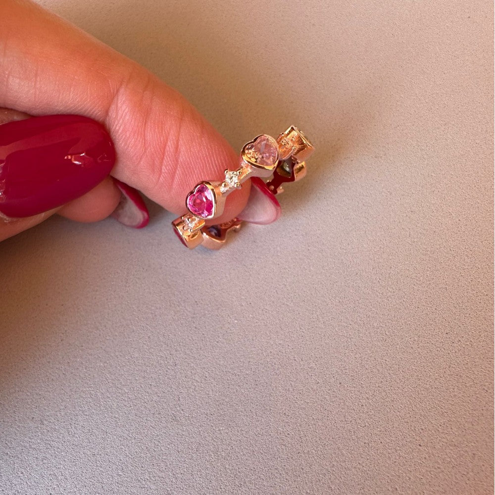 anello open mille cuori