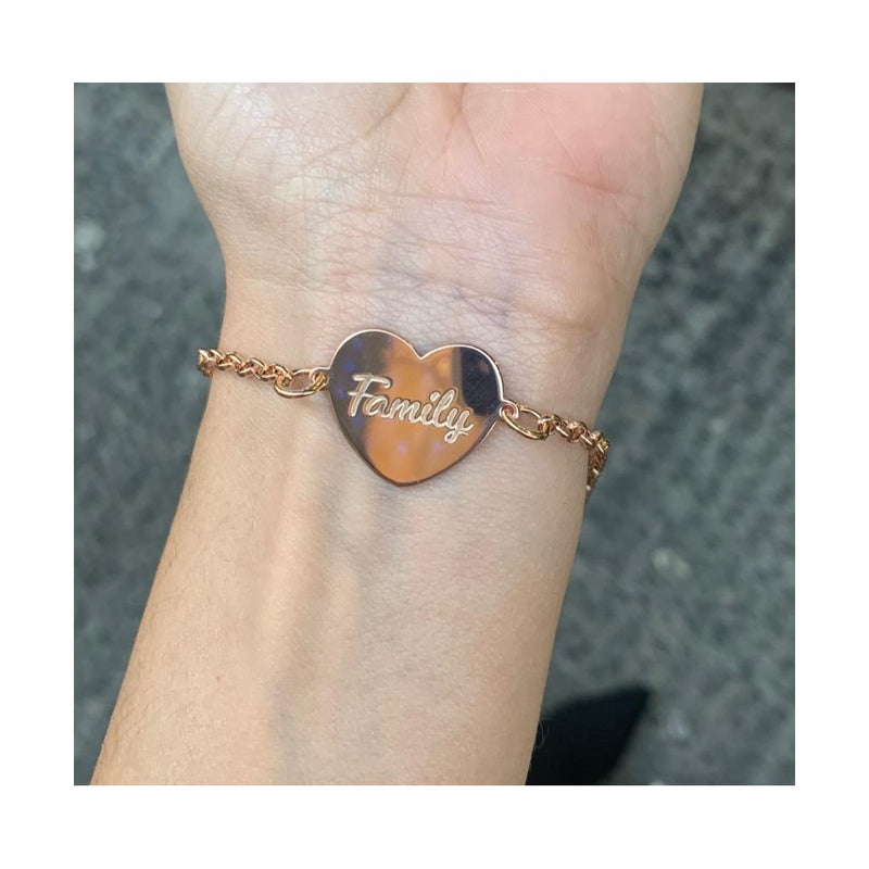 Bracciale cuore personalizzato