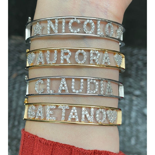 Bracciale In Pietra Dura Naturale Ematite Grigio E Oro Regolabile C... | Su - Foto 3