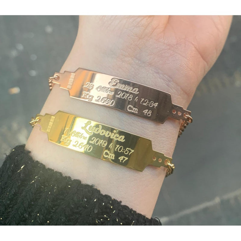 Bracciale Nascita personalizzato