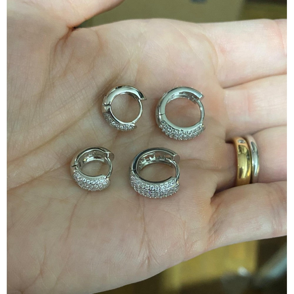 Cerchi zirconati jumbo