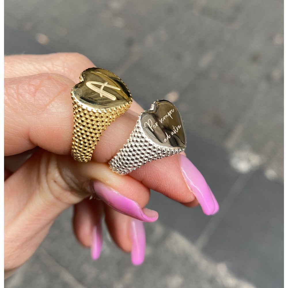 Chevalier cuore borchiato personalizzato