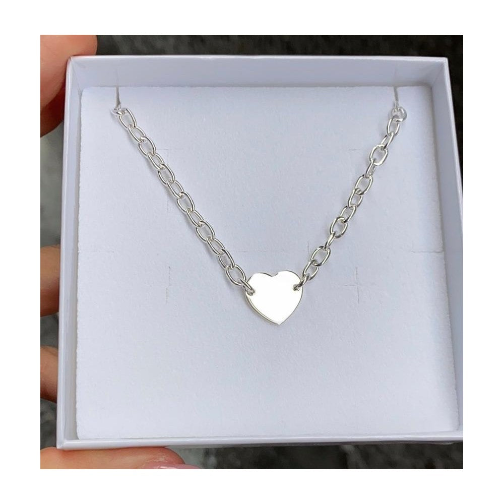 Collana catena-cuore