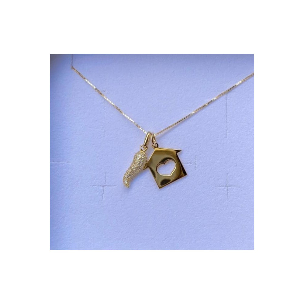 Collana home e corno