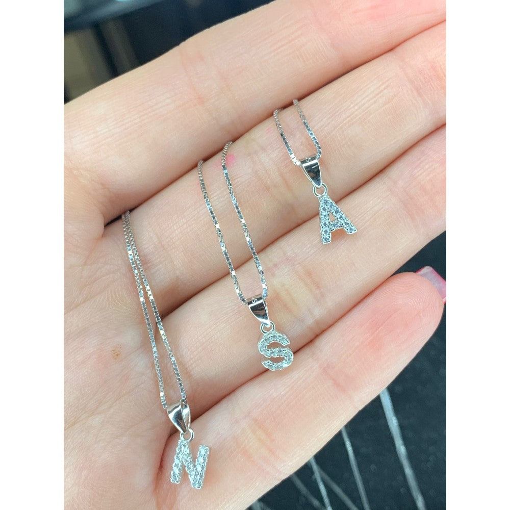 Collana iniziale zirconata