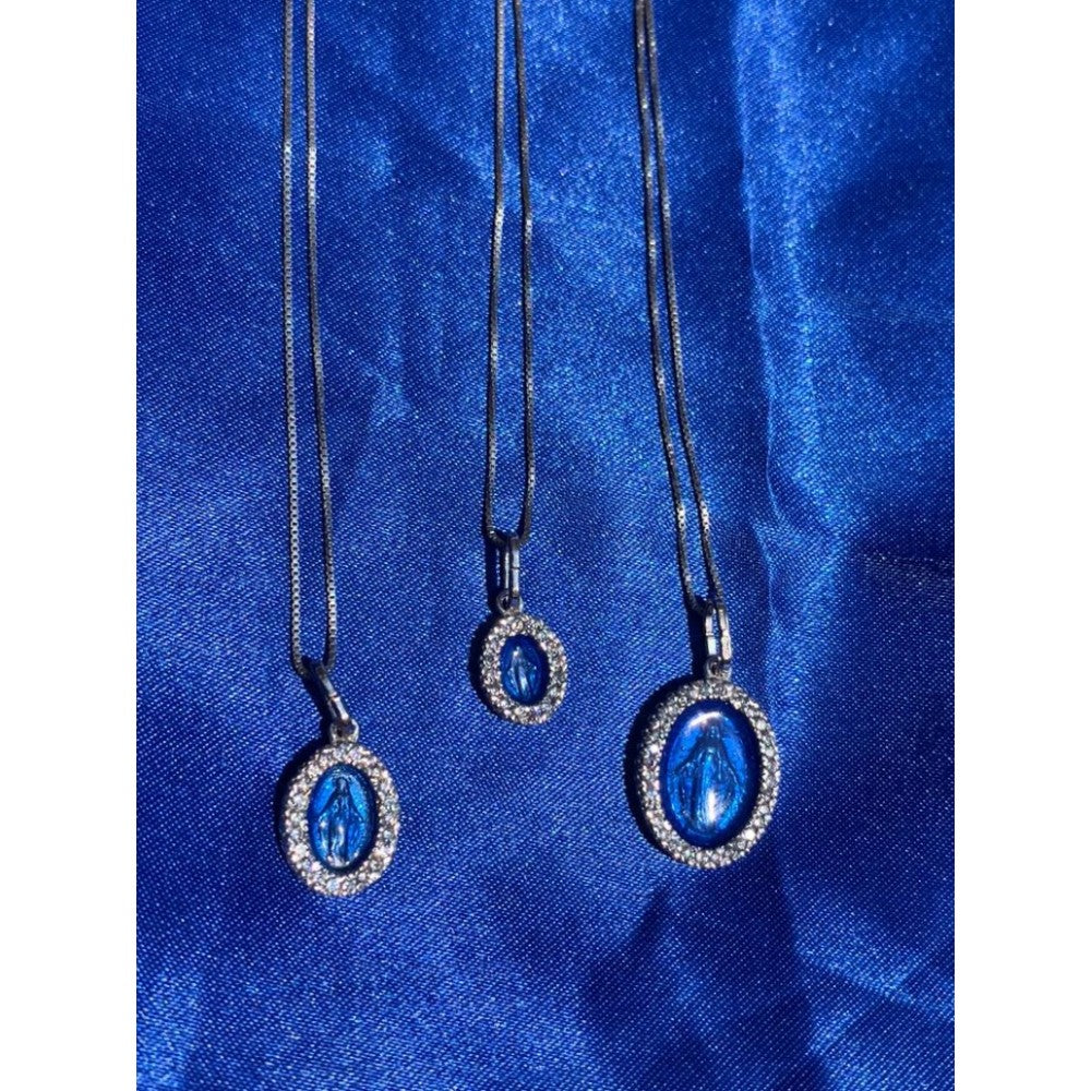 Collana madonnina color