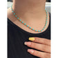 Collana sky blue and gold