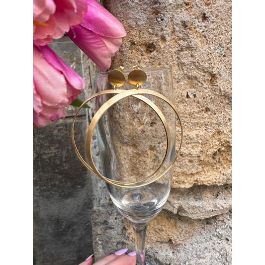 orecchini cerchi vintage