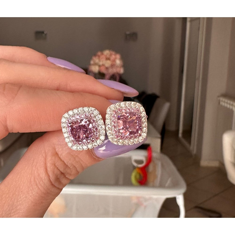 Orecchini elizabeth pink