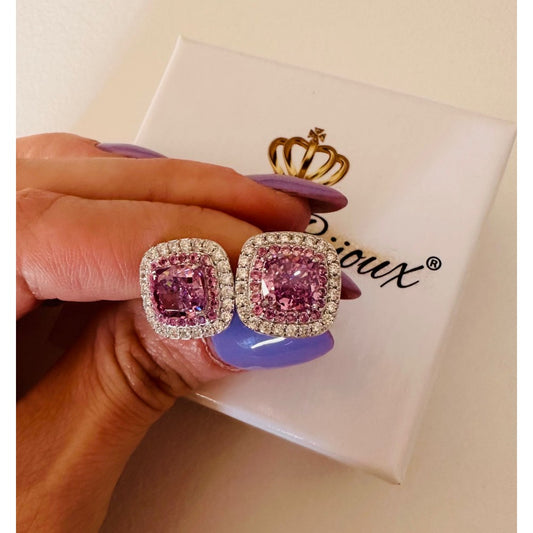 Orecchini elizabeth pink