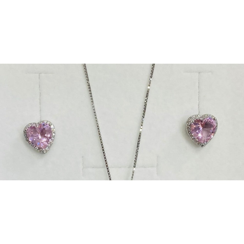 Orecchini pink heart